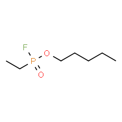 ChemSpider 2D Image | Pentyl ethylphosphonofluoridate | C7H16FO2P