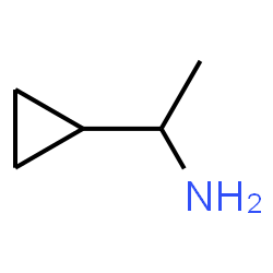 ChemSpider 2D Image | 1-Cyclopropylethanamine | C5H11N