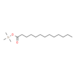 ChemSpider 2D Image | Trimethylsilyl tridecanoate | C16H34O2Si