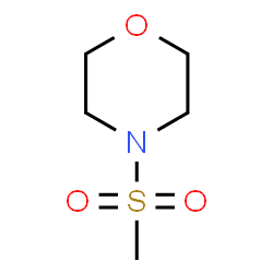ChemSpider 2D Image | 4-methanesulfonylmorpholine | C5H11NO3S