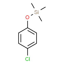 ChemSpider 2D Image | (4-Chlorophenoxy)(trimethyl)silane | C9H13ClOSi