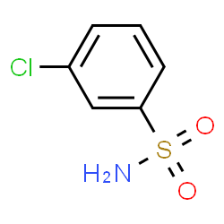 ChemSpider 2D Image | 3-Chlorobenzenesulfonamide | C6H6ClNO2S