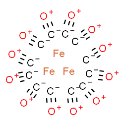 ChemSpider 2D Image | Carbon monooxide - iron (4:1) | C12H24Fe3O12