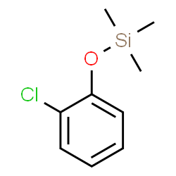 ChemSpider 2D Image | (2-Chlorophenoxy)trimethylsilane | C9H13ClOSi
