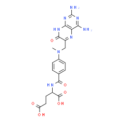 ChemSpider 2D Image | 7-Hydroxymethotrexate | C20H22N8O6
