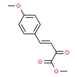 ChemSpider 2D Image | Methyl (3E)-4-(4-methoxyphenyl)-2-oxo-3-butenoate | C12H12O4