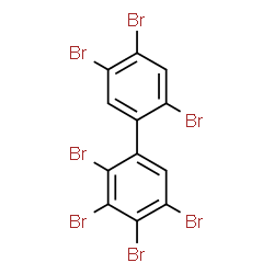 ChemSpider 2D Image | 2,2',3,4,4',5,5'-Heptabromobiphenyl | C12H3Br7
