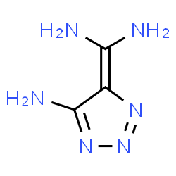 ChemSpider 2D Image | 1-(5-Amino-4H-1,2,3-triazol-4-ylidene)methanediamine | C3H6N6