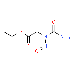 ChemSpider 2D Image | Ethyl [carbamoyl(nitroso)amino]acetate | C5H9N3O4