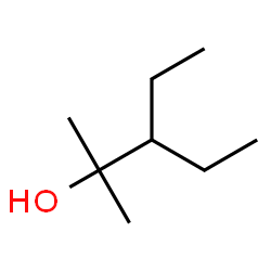 ChemSpider 2D Image | 3-Ethyl-2-methyl-2-pentanol | C8H18O