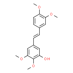 ChemSpider 2D Image | Combretastatin A6 | C18H20O5