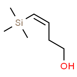 ChemSpider 2D Image | (3Z)-4-(Trimethylsilyl)-3-buten-1-ol | C7H16OSi