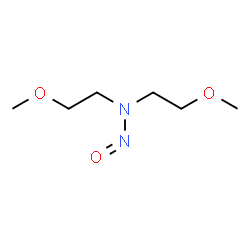 ChemSpider 2D Image | 2-Methoxy-N-(2-methoxyethyl)-N-nitrosoethanamine | C6H14N2O3