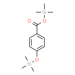 ChemSpider 2D Image | Trimethylsilyl p-(trimethylsilyloxy)benzoate | C13H22O3Si2