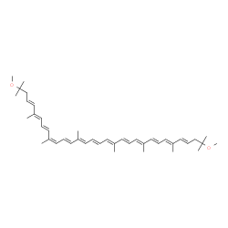 ChemSpider 2D Image | (3E,3'E,9cis)-1,1'-Dimethoxy-3,3',4,4'-tetradehydro-1,1',2,2'-tetrahydro-psi,psi-carotene | C42H60O2