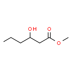 ChemSpider 2D Image | Methyl 3-hydroxyhexanoate | C7H14O3