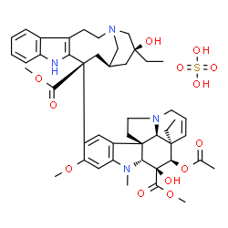 ChemSpider 2D Image | VLB | C46H60N4O13S