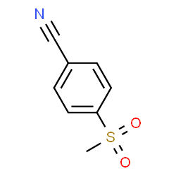 ChemSpider 2D Image | 4-(Methylsulfonyl)benzonitrile | C8H7NO2S
