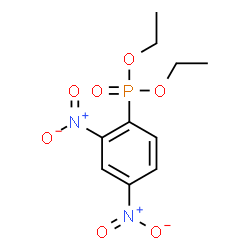 ChemSpider 2D Image | Diethyl (2,4-dinitrophenyl)phosphonate | C10H13N2O7P