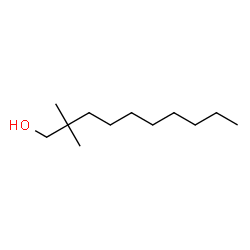 ChemSpider 2D Image | 2,2-Dimethyl-1-decanol | C12H26O