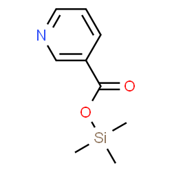 ChemSpider 2D Image | Trimethylsilyl nicotinate | C9H13NO2Si