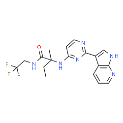 ChemSpider 2D Image | DECERNOTINIB | C18H19F3N6O