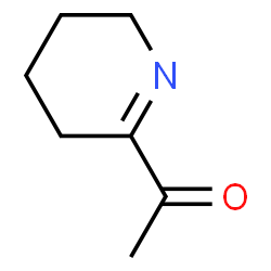 ChemSpider 2D Image | 6-Acetyl-2,3,4,5-tetrahydropyridine | C7H11NO