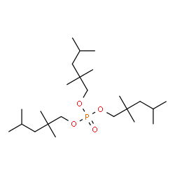 ChemSpider 2D Image | Tris(2,2,4-trimethylpentyl) phosphate | C24H51O4P