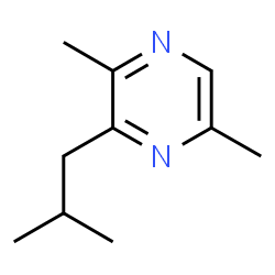 ChemSpider 2D Image | 3-Isobutyl-2,5-dimethylpyrazine | C10H16N2