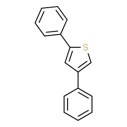 ChemSpider 2D Image | 2,4-Diphenylthiophene | C16H12S