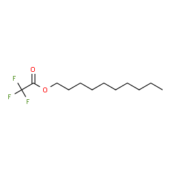 ChemSpider 2D Image | Decyl trifluoroacetate | C12H21F3O2