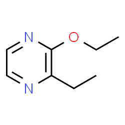ChemSpider 2D Image | 2-Ethoxy-3-ethylpyrazine | C8H12N2O