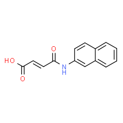 ChemSpider 2D Image | (2E)-4-(2-Naphthylamino)-4-oxo-2-butenoic acid | C14H11NO3