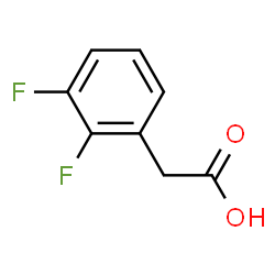ChemSpider 2D Image | (2,3-Difluorophenyl)acetic acid | C8H6F2O2