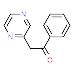ChemSpider 2D Image | Phenacyl pyrazine | C12H10N2O