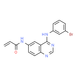 ChemSpider 2D Image | PD168393 | C17H13BrN4O