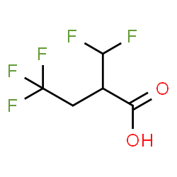 ChemSpider 2D Image | 2-(Difluoromethyl)-4,4,4-trifluorobutanoic acid | C5H5F5O2