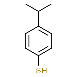 ChemSpider 2D Image | 4-Isopropylthiophenol | C9H12S