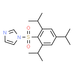 ChemSpider 2D Image | N-(2,4,6-Triisopropylbenzenesulfonyl)imidazole | C18H26N2O2S