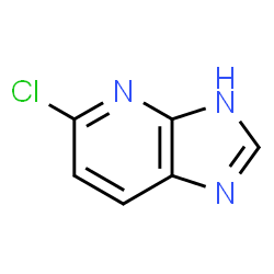 ChemSpider 2D Image | 5-Chloro-1H-imidazo[4,5-b]pyridine | C6H4ClN3