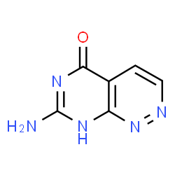 ChemSpider 2D Image | 7-Aminopyrimido[4,5-c]pyridazin-5-ol | C6H5N5O