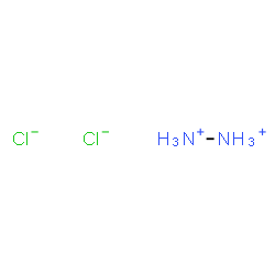 ChemSpider 2D Image | Diazanediium dichloride | H6Cl2N2