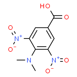 ChemSpider 2D Image | 4-DIMETHYLAMINO-3,5-DINITROBENZOIC ACID | C9H9N3O6