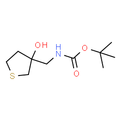 ChemSpider 2D Image | 2-Methyl-2-propanyl [(3-hydroxytetrahydro-3-thiophenyl)methyl]carbamate | C10H19NO3S