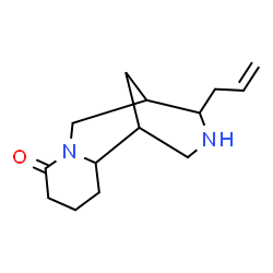 ChemSpider 2D Image | 10-Allyl-7,11-diazatricyclo[7.3.1.0~2,7~]tridecan-6-one | C14H22N2O