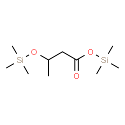 ChemSpider 2D Image | Trimethylsilyl 3-[(trimethylsilyl)oxy]butanoate | C10H24O3Si2