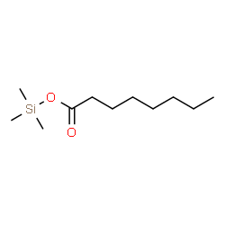 ChemSpider 2D Image | Trimethylsilyl octanoate | C11H24O2Si