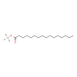 ChemSpider 2D Image | Trimethylsilyl palmitate | C19H40O2Si