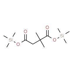 ChemSpider 2D Image | Bis(trimethylsilyl) 2,2-dimethylsuccinate  | C12H26O4Si2