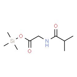 ChemSpider 2D Image | Trimethylsilyl N-isobutyrylglycinate | C9H19NO3Si